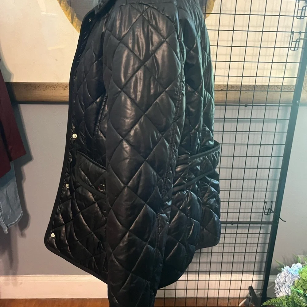 Kate Spade Black Quilted Puffer Jacket